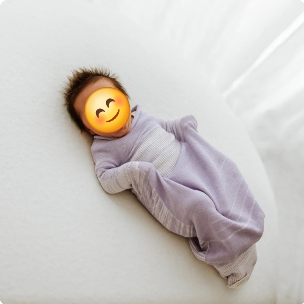 Cozy Lavender Kids Pajamas Sleep Sack